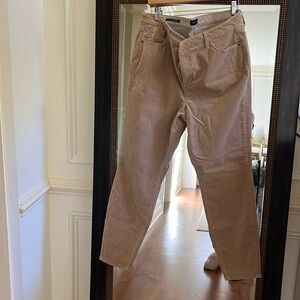 Cordroy beige sparkly jeggings